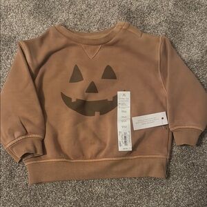 Little co. Baby Pumpkin Sweatshirt